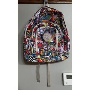Kipling Packpack Bag‎ Abstract Multicolor Luggage